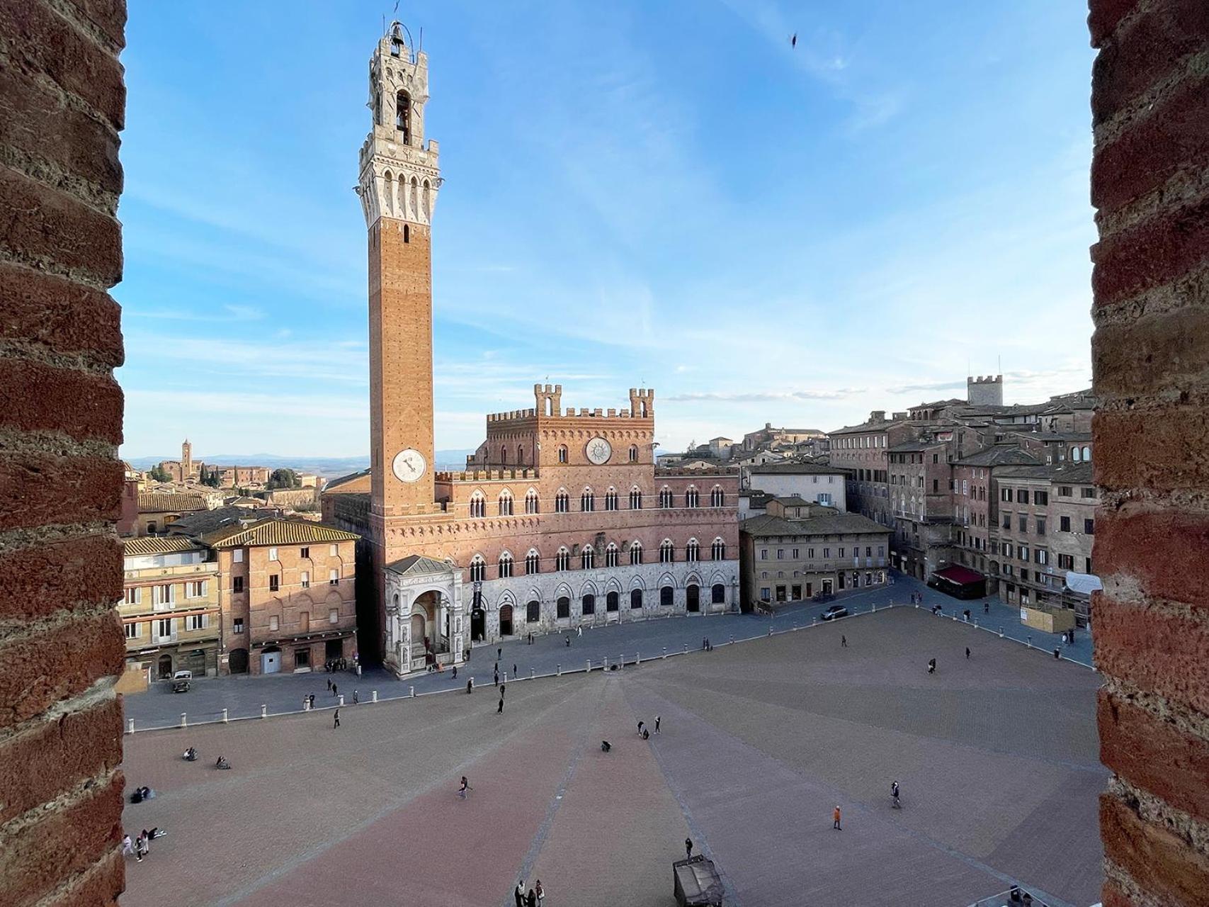 Il Campo 8: Piazza Del Campo Lägenhet Siena Exteriör bild